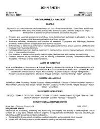 Click Here To Download This Program Analyst Resume Template Http Www Resumetemplates101 Com Information 20tech Resume Examples Resume Software Sample Resume