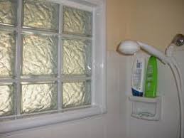 Glass Block Bathroom Window With Acrylic Trim Kit Window In Shower Bathroom Windows In Shower Shower Remodel