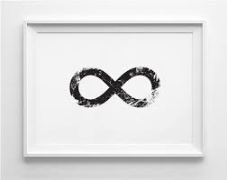 Infinity Printable Infinity Download Digital Infinity Black And White Printable Art Infin Printable Wall Art Bedroom Infinity Art Black And White Wall Art