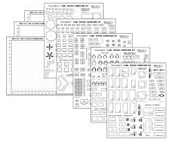 1 most severe tornado damage; 1 4 Scale Printable Furniture Templates Patio Furniture
