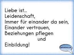 Liebe Istleidenschaftimmer Für Einander Da Sein Einander
