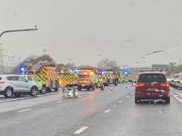 From bbc travel website : Serious Crash On M1 Near Luton Airport Watford Observer