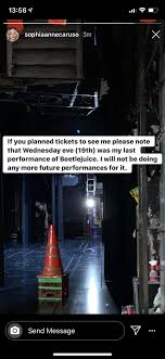 Your payment has been scheduled and it will be sent on the date shown by direct deposit or mail. Sophia Anne Caruso No Longer In Beetlejuice Broadway