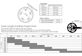 chainring bcd size chart 2019