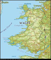 Shallow depth of field focus on geographical map location of mount snowdon in wales europe continent on atlas. Wales Map Wales