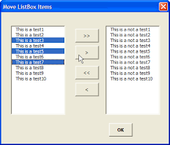 Excel Vba Listbox Items Move Userform Chart