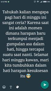 Selamat menjalani hari dan selamat pagi. Kata Ucapan Hari Minggu Lengkap Untuk Status Dan Caption Kosngosan