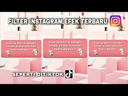 Filter instagram mirip tiktok upaa channel. Filter Ig Terbaru Efek Musik Piupiu Dance Seperti Yang Ditiktok Youtube
