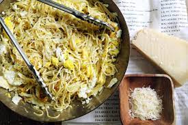 Spaghetti With Fried Eggs Recipe Recipe Recipes Egg Recipes Nyt Cooking