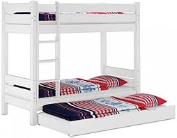 Con 3 letti 90x190cm, questo letto a castello offre una molto consistenti risparmi di spazio! Letto A Castello 3 Posti