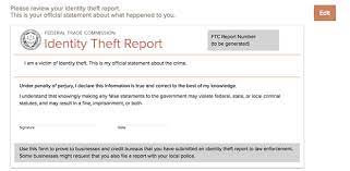 Credit card fraud police report. Identity Theft Report What It Is How To Complete It