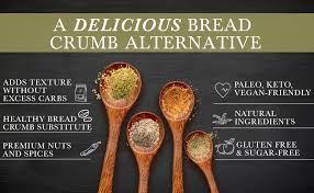 You can also use greek yoghut or mayonnaise in place of the egg wash. Amazon Com Appel Foods Nut Crumbs Bread Crumb Alternative Gluten Free Sugar Free Low Carb Low Sodium Raw Premium Nuts Italian Spicy 2pk Grocery Gourmet Food