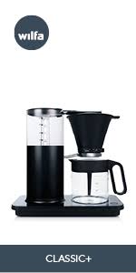 Check spelling or type a new query. Wilfa Classic Plus Filter Coffee Machine Steel Coffee Machine With 1 Litre Capacity And Manual Drip Stop Function Black Amazon De Home Kitchen