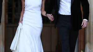 Royal wedding of prince harry and meghan markle marry today: Meghan Markle S Reception Dress Is Just As Good As The First