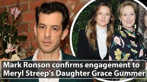 Meryl streep's oldest daughter, mamie gummer, has welcomed her first child, a baby boy, a rep confirms to people. Mark Ronson Confirms Engagement To Meryl Streep S Daughter Grace Gummer Youtube