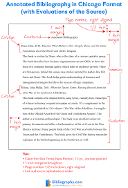 The primary document explaining the rules & standards of chicago style is called the chicago manual of style, 16th edition; Chicago Annotated Bibliography Format And Example Bibliography Com