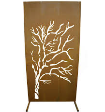 Rostige Sichtschutzwand Mit Motiv Quotweide Quotsichtschutzwande Und Paraventsmetallkunst Xxl Metallmichl Sichtschutzwande Metallmichl Trennwand Garten