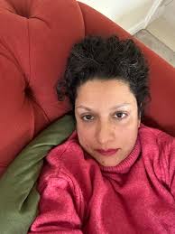 This is me after writing two thousand words of a story that is becoming a  little bit interesting. I'm a bit tired, a bit satisfied and very nervous  about what will happen