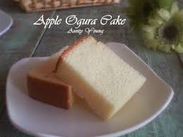 苹果相思蛋糕 apple ogura cake ogura cake cake sponge cake