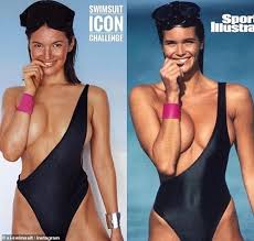 Also, i made all of my barbie swimsuits strapless, to accommodate halter tops, standard straps, and strapless styles. Women Recreate Sports Illustrated Swimsuit Photos At Home Daily Mail Online