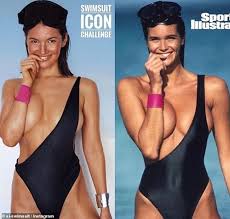 Also, i made all of my barbie swimsuits strapless, to accommodate halter tops, standard straps, and strapless styles. Women Recreate Sports Illustrated Swimsuit Photos At Home Daily Mail Online