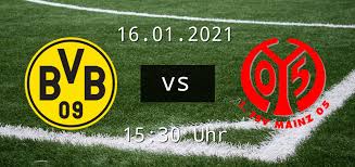 The match is a part of the bundesliga. Bvb Trifft Zu Hause Auf 1 Fsv Mainz 05 Fussball News De
