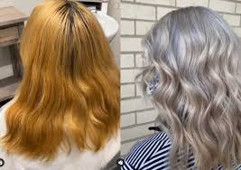 If your toner is say a lv.9a/9.1(ash), the hair must be lifted to a level. I Went From Brassy Blonde To Ashy Blonde Hair