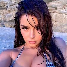 Demi Rose rocks bikini resembling nipple covers in red-hot display - Daily  Star