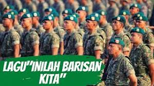Sebelum kita berjaya jangan harap kami pulang inilah sumpah pendekar kita menuju medan bakti. Lagu Inilah Barisan Kita Youtube