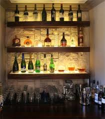 Create an enticing liquor display with a bottle holder. 20 Liquor Shelf Ideas Liquor Shelf Bar Shelves Bars For Home