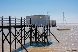 Carrelets De Fouras Photo Libre De Droits Sur La Banque D Images Fotolia Com Image 88390383 Ile D Oleron Cabane De Pecheur Carrelet