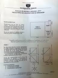Mai multe gasiti pe www. Subiecte Examen Admitere Facultatea De Arhitectura Cluj 2017 Pregatire Pentru Facultatea De Arhitectura