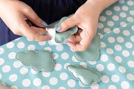 Elefant von stefanie perlenfee mit kostenlosem schnittmuster. Diy Baby Mobile Mit Mond Sternen Und Wolken Mit Vorlage Kathastrophal