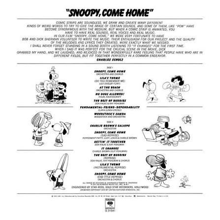 Snoopy Come Home (original soundtrack) : Richard Sherman, Robert Sherman,  Don Ralke : Free Download, Borrow, and Streaming : Internet Archive