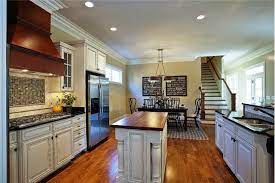 The work triangle determines the efficiency of the kitchen. Chef S Dream In 15x12 Space Stair Case In Rear Creates Wonderful Architectual Design Fabulous Kitchens Kitchen Design