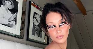 Bella Hadid Shows Off Makeup Skills in COVID-19 Quarantine: Pics