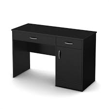 Small computer table small black computer desk computer chair small computer desk white small computer desk with drawers small corner computer unfollow small computer desk to stop getting updates on your ebay feed. South Shore Axess Small Computer Desk In Pure Black 7270070