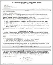 Learning The Result Of Your Application For Benefits — Twc