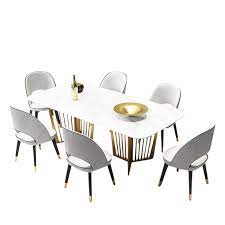 Shop our best selection of 8+ person kitchen & dining room table sets to reflect your style and inspire your home. Best Selling Elegant Dining Room Sets 8 Chairs Table Buy Dining Room Sets 8 Chairs Table Dining Table Set 6 Chairs Round Silver Dining Table Set Stainless Steel Product On Alibaba Com