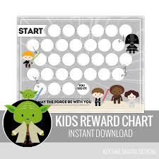 Kids Reward Chart Galaxy Superhero Chore Chart For By
