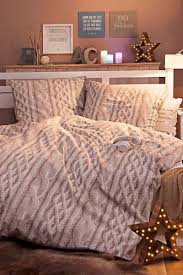Bettwasche Strickoptik Bettwasche Room Inspo Bett