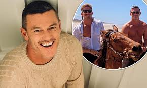 'it is what it is,' he says. that's all he says about it, but it's a pretty good interview. Luke Evans And Rafael Olarra Refollow One Another After Split Claims Daily Mail Online