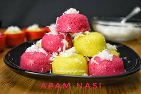 Disini saya menggunakan cetakan kue bolu. Apam Nasi Lembut Dan Gebu Buat Orang Lapo