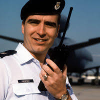 AIRMAN First Class John D. MacDonald III loads the KA-56 low pan camera  from a 12th Tactical Reconnaissance Squadron RF-4C Phantom II aircraft  during Exercise SALTY BEE