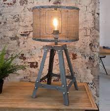 Https Www Ebay De Itm Moderne Tischleuchte Loft 60cm Iron Grau Industrial Design Tischlampe Lampe 292492818605 Hash Ite Perabot Industri Lampu Industri Lampu