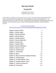 Naruto's Fetish - Hentai Foundry