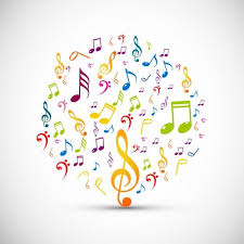 Express your style with personalized products, home decor, & gifts for any occasion. Circle Made With Colorful Music Notes Music Notes Drawing Music Notes Music Drawings