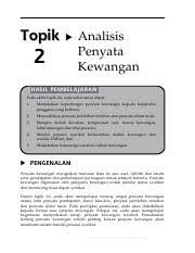 Check spelling or type a new query. 87421484 Nisbah Kewangan 1 Pdf Bab 3 Analisis Penyata Kewangan 17 4 Nisbah Kewangan Nisbah Kewangan Kaedah Yang Digunakan Untuk Menilai Kedudukan Course Hero