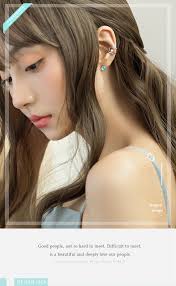 Asymmetric Blue Whale Sea Earrings