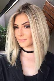 25 Cute Hairstyles For Medium Length Straight Hair In 2019 Sac Rengi Fikirleri Bob Sac Kesimleri Sac Renkleri